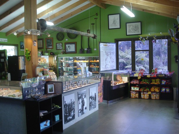 Capitalising on New Zealand's rich kauri milling and gum heritage &#8211; Gumdigger's Park tourist attraction in Northland. 